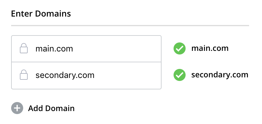 Multi-Domain SSL Certificates